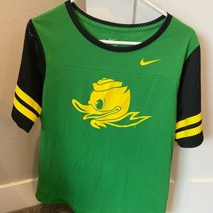 Oregon Ducks Women’s fitted Jersey Shirt- Nike XL